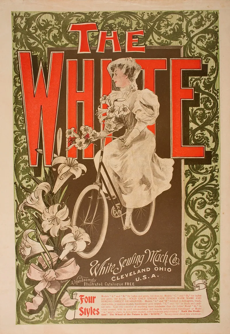 The White Wall Art by Charles D. Farrand - High-Resolution Digital Print