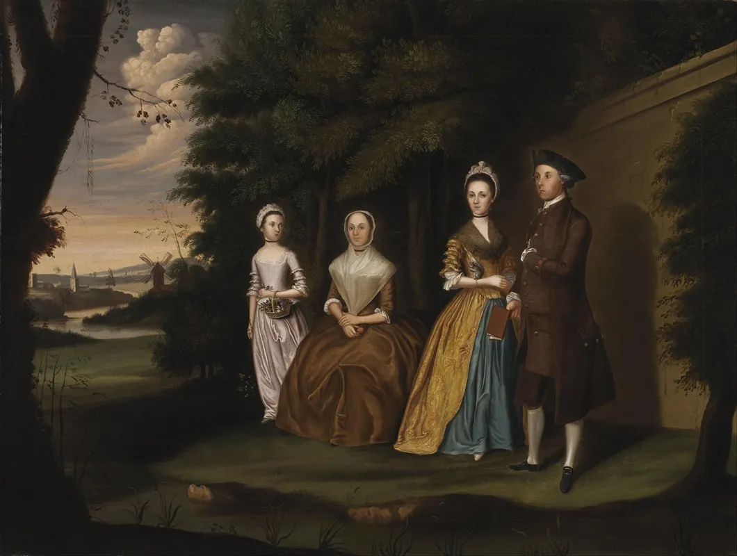 The Wiley Family Wall Art by William Williams - High-Resolution Digital Print