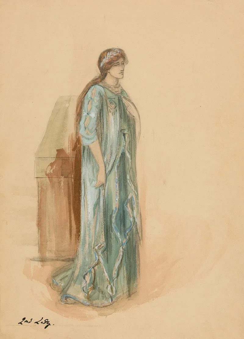 The Winters Tale 2nd Lady Wall Art by Tom Heslewood - High-Resolution Digital Print