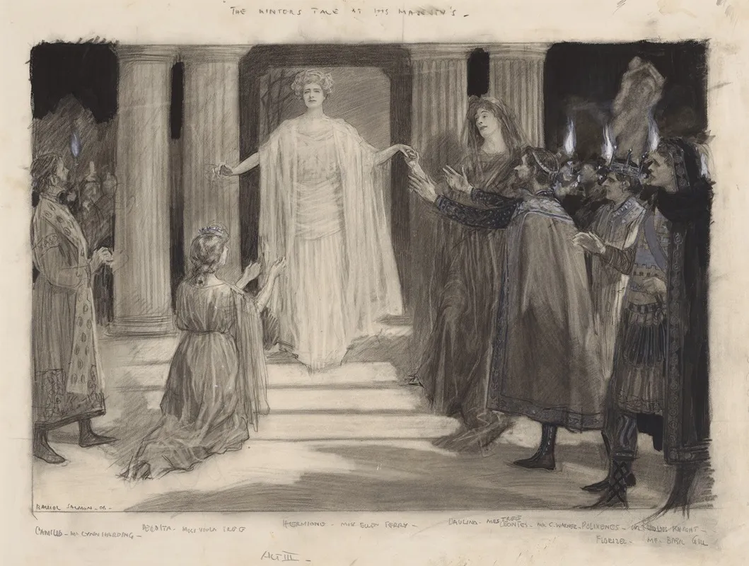 The Winters Tale At His Majestys Wall Art by Balliol Salmon - High-Resolution Digital Print