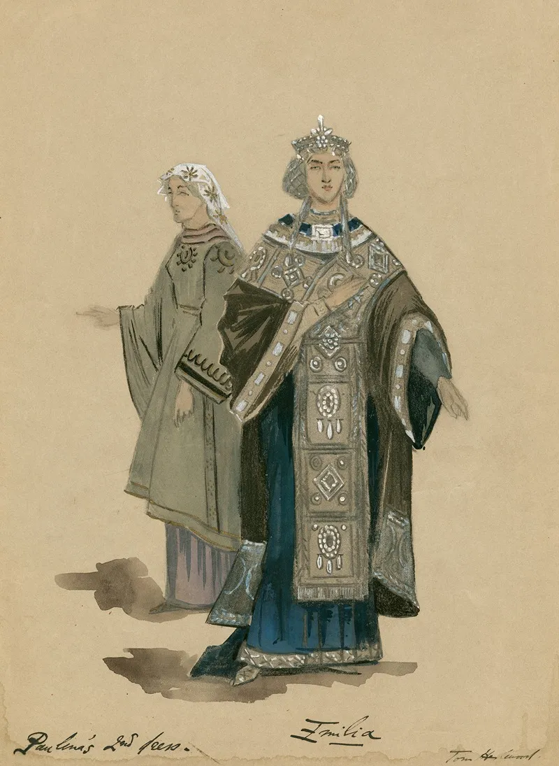 The Winters Tale Paulina Emilia Wall Art by Tom Heslewood - High-Resolution Digital Print