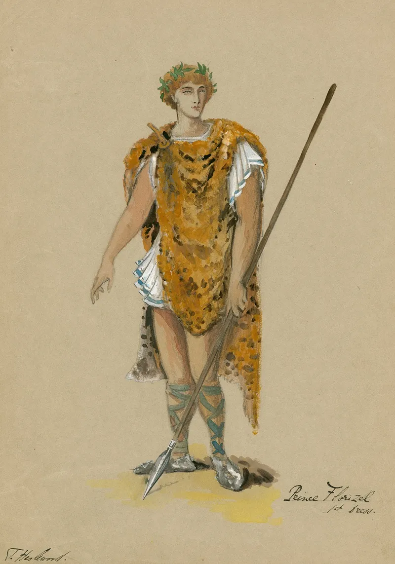 The Winters Tale Prince Florizel Wall Art by Tom Heslewood - High-Resolution Digital Print