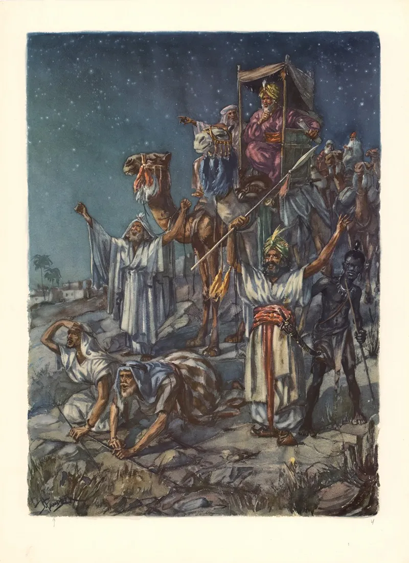 The Wise Men From The East 2 Wall Art by J. Pander - High-Resolution Digital Print