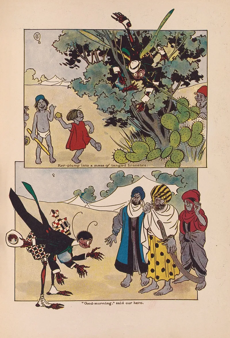 The Woggle Bug Book Pl 14 Wall Art by Ike Morgan - High-Resolution Digital Print