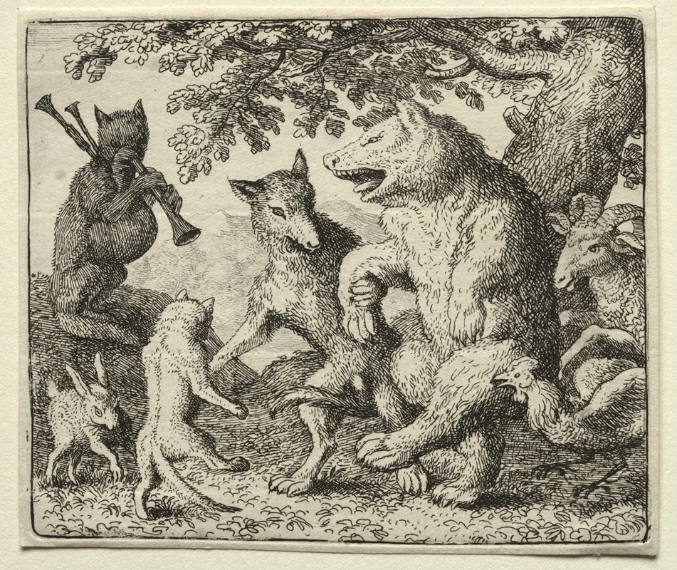 The Wolf And The Bear Celebrate Their Freedom