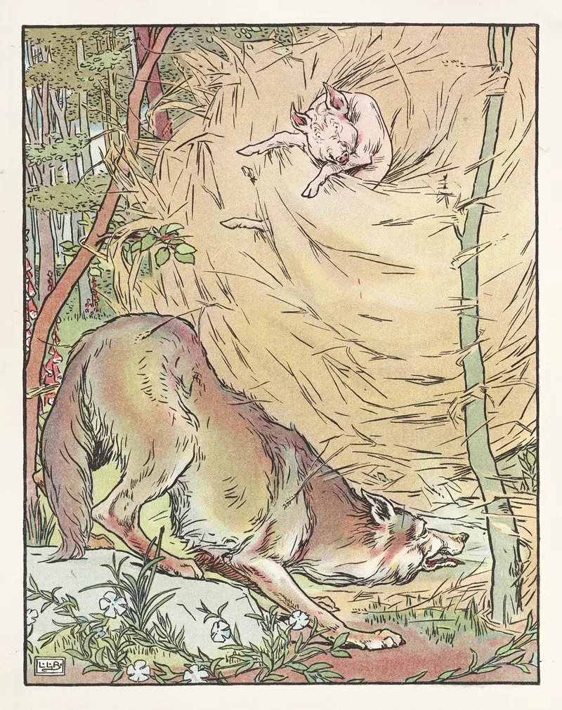 The Wolf Blows Down The House Of Straw