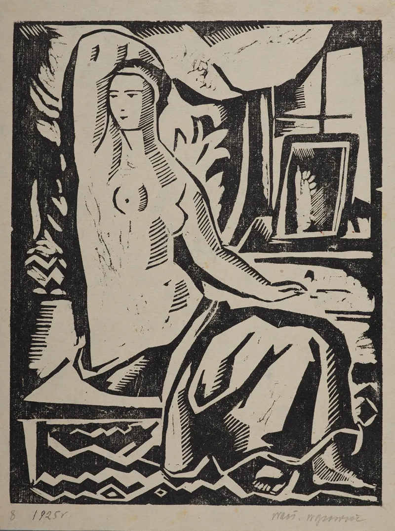 The Woman At The Mirror