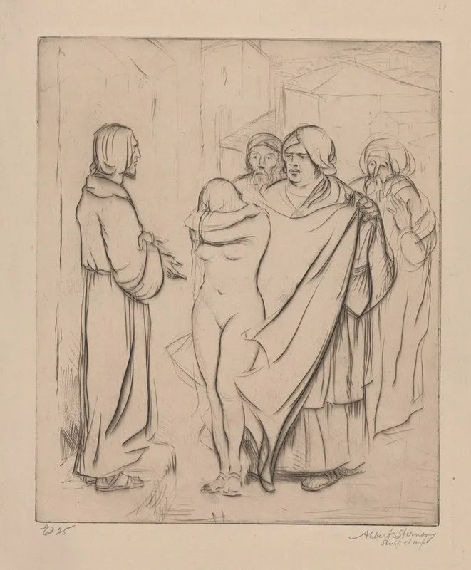 The Woman Taken In Adultery 3