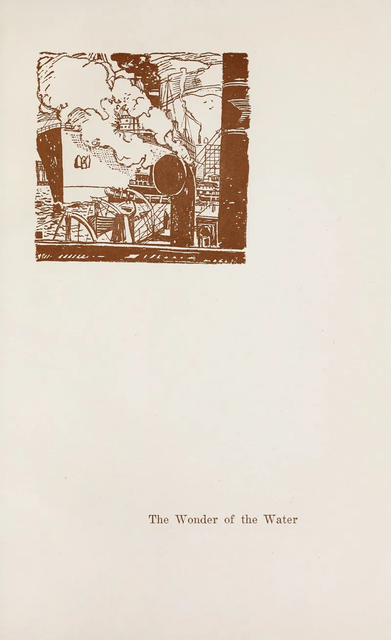 The Wonder Of The Water Wall Art by Theodore Dreiser - High-Resolution Digital Print
