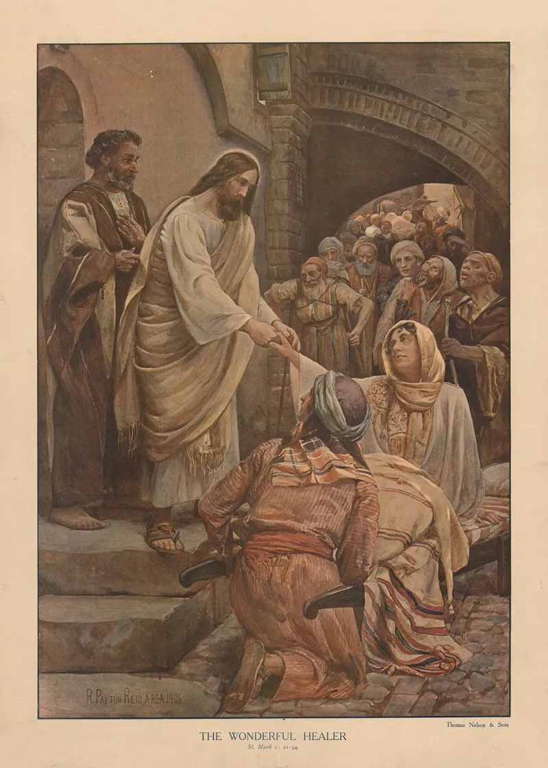 The Wonderful Healer Wall Art by Robert Payton Reid - High-Resolution Digital Print