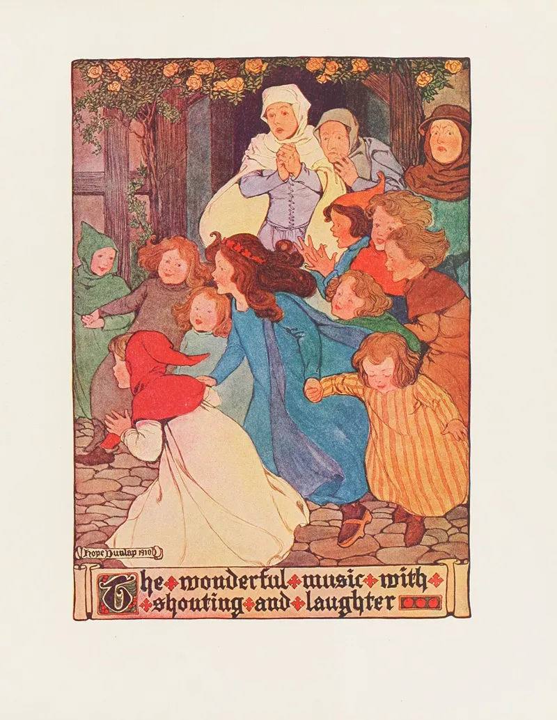 The Wonderful Music With Shouting And Laughter