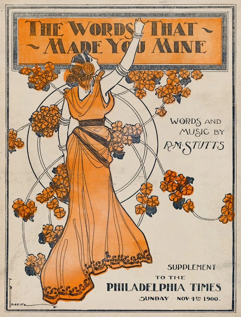The Words That Made You Mine Wall Art by Anonymous - High-Resolution Digital Print