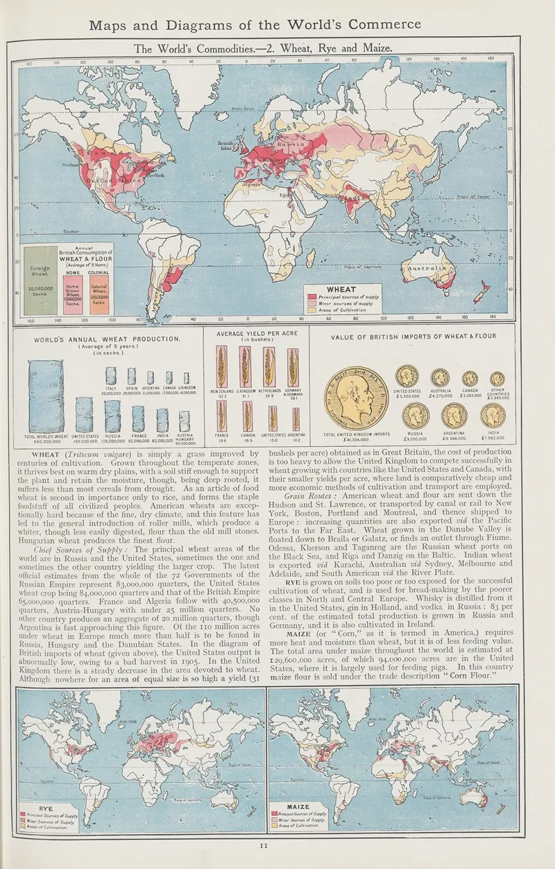 The Worlds Commodities 2 Wheat Rye And Maize
