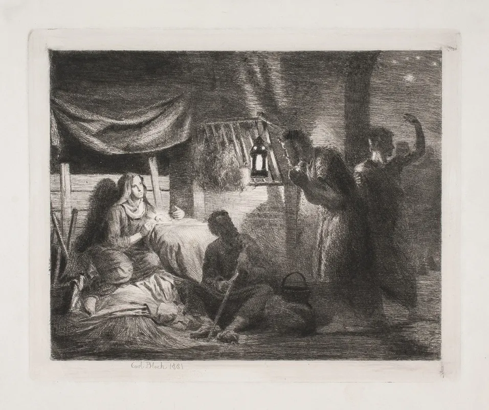 The Worship Of The Shepherds 2