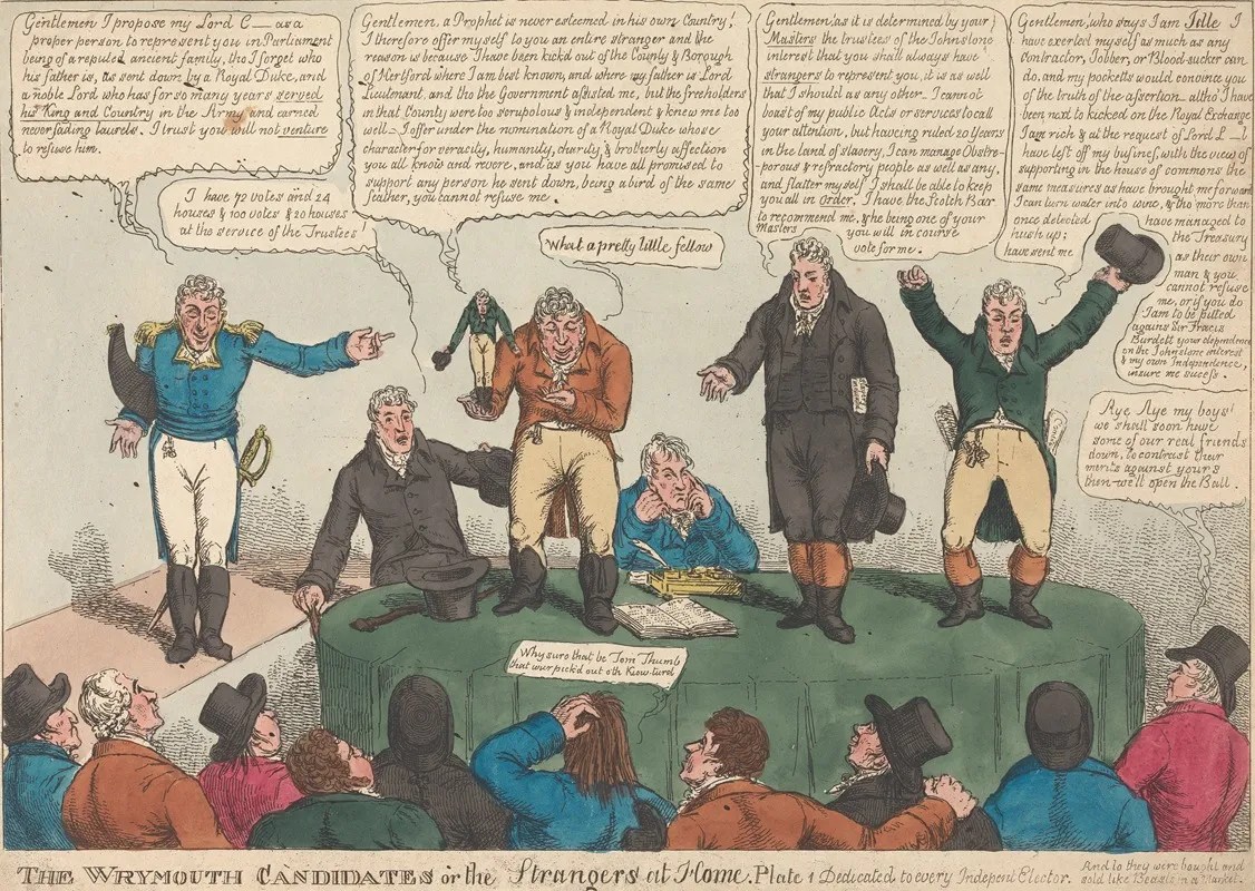 The Wrymouth Candidates Of The Strangers At Home Plate