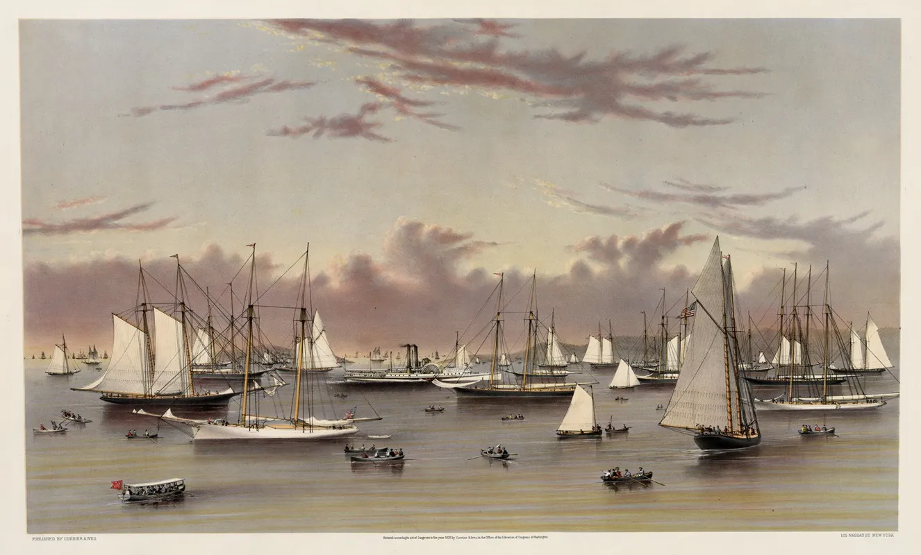 The Yacht Squadron At Newport