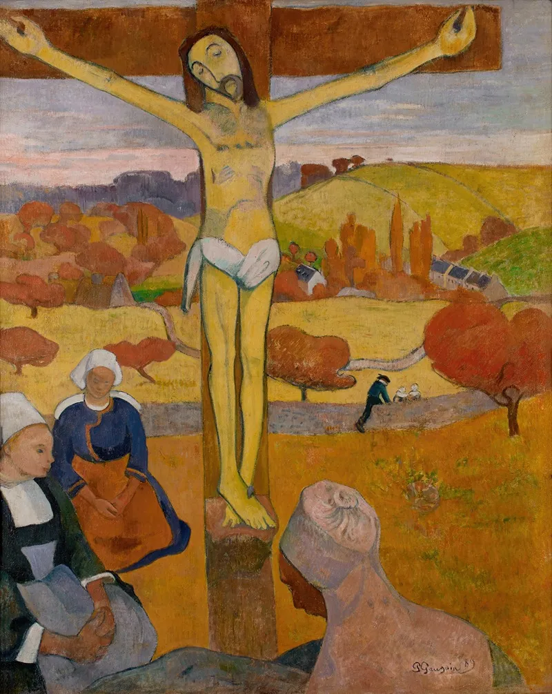 The Yellow Christ 2 Wall Art by Paul Gauguin - High-Resolution Digital Print