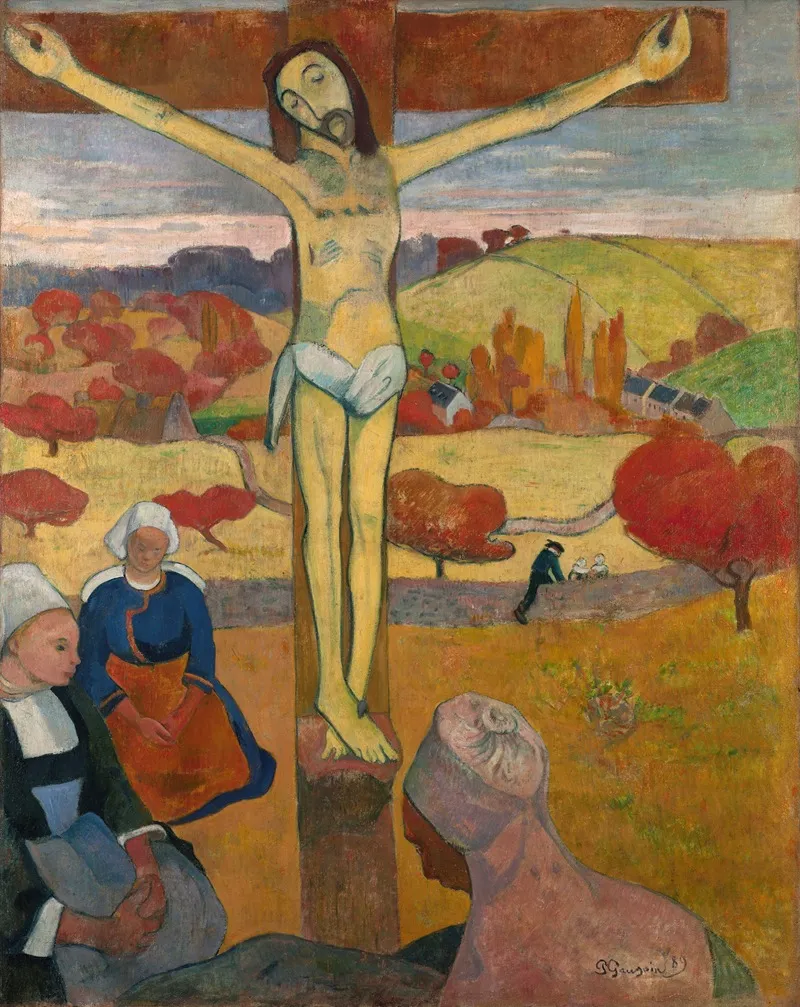 The Yellow Christ Wall Art by Paul Gauguin - High-Resolution Digital Print