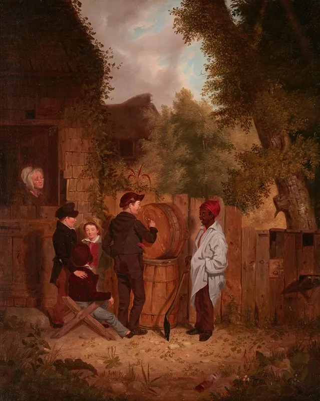 The Young Artist 3 Wall Art by Thomas Mickell Burnham - High-Resolution Digital Print