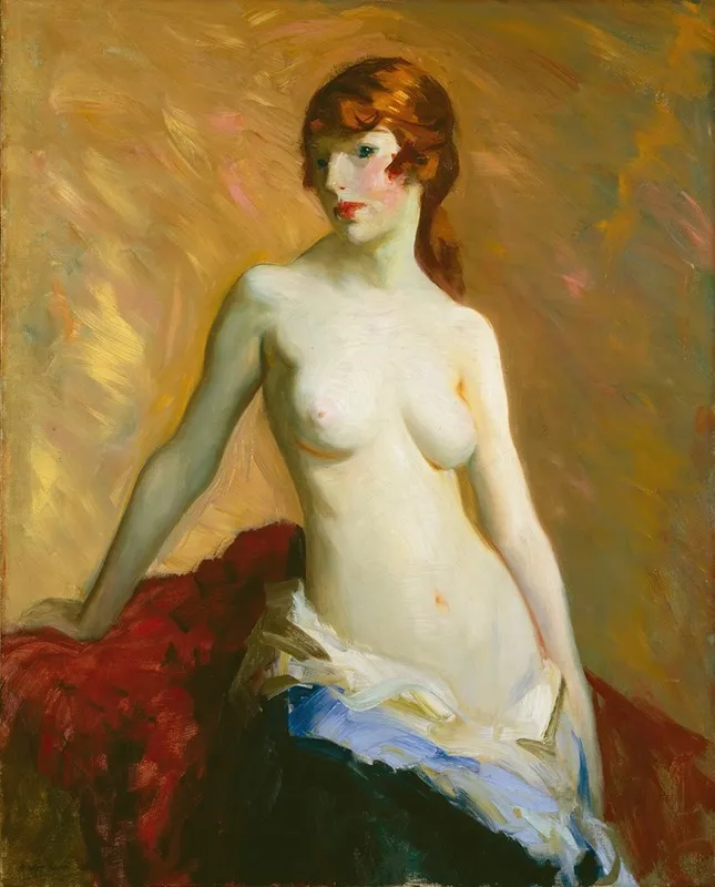 The Young Girl Wall Art by Robert Henri - High-Resolution Digital Print
