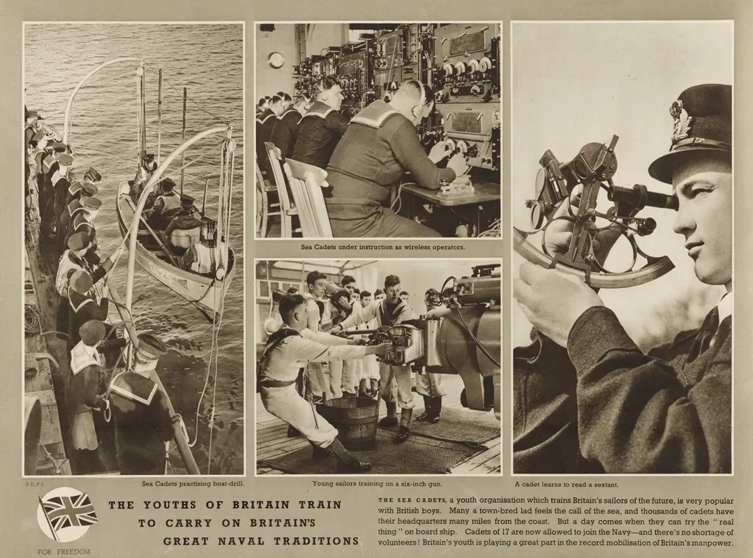 The Youths Of Britain Train To Carry On Britains Great Naval Traditions