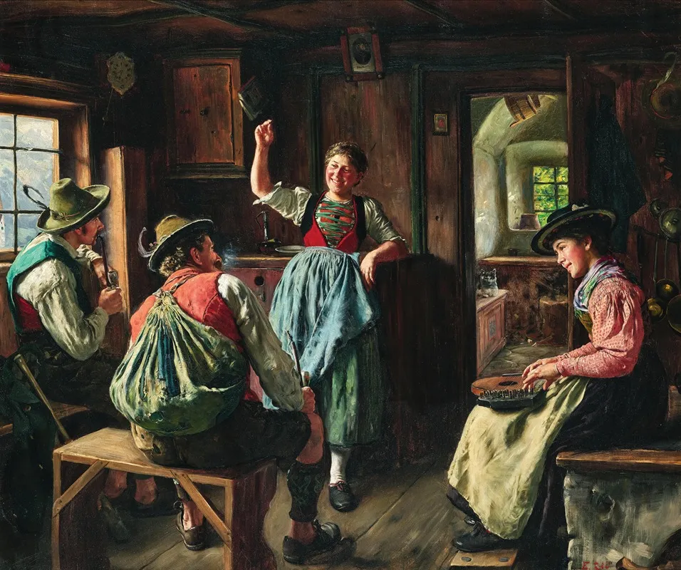 The Zither Player 2