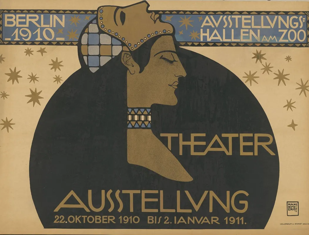 Theater Ausstellung Ausstellungshallen Am Zoo 1910