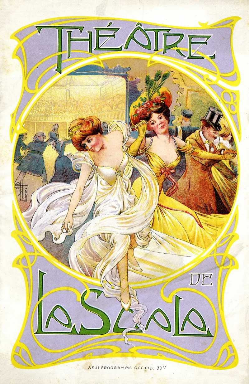 Theatre De La Scala 2 Wall Art by Racony - High-Resolution Digital Print