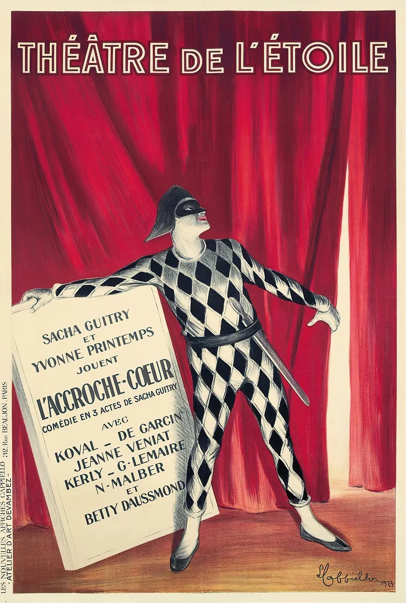 Theatre De Letoile Wall Art by Leonetto Cappiello - High-Resolution Digital Print