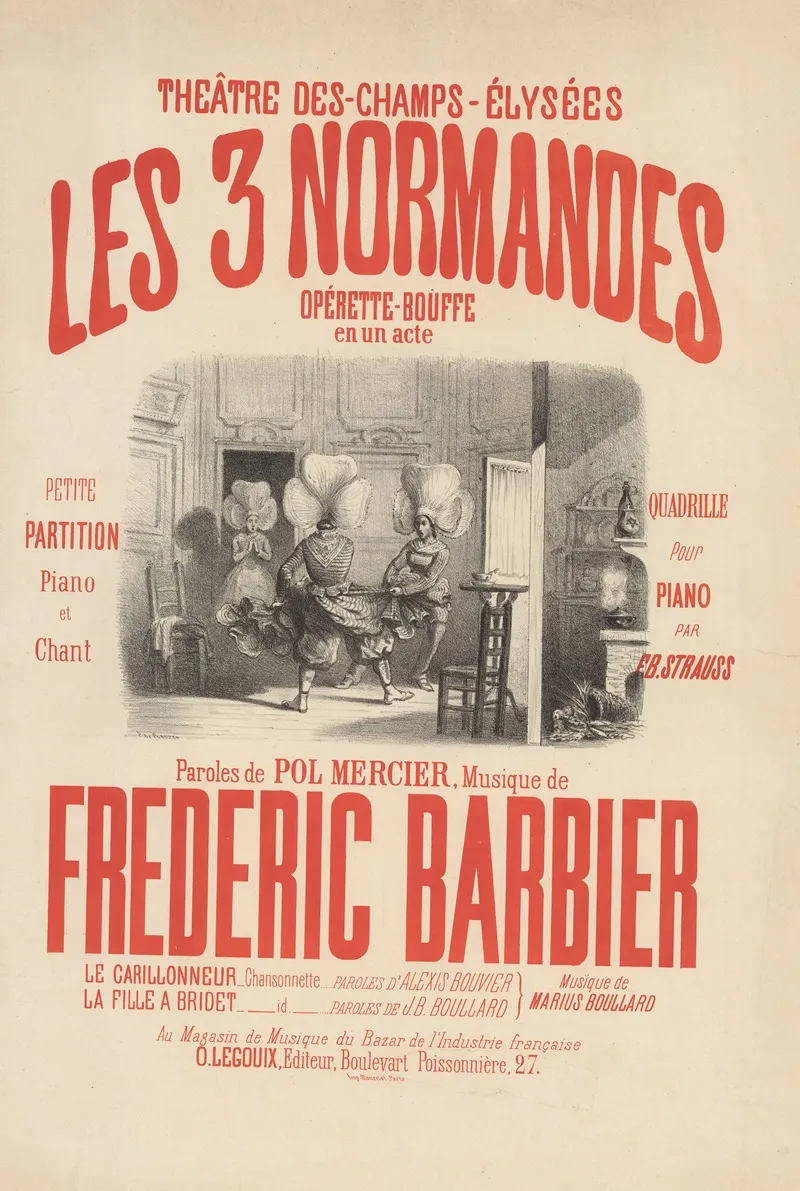 Theatre Des Champs Elysees Les Trois Normandes