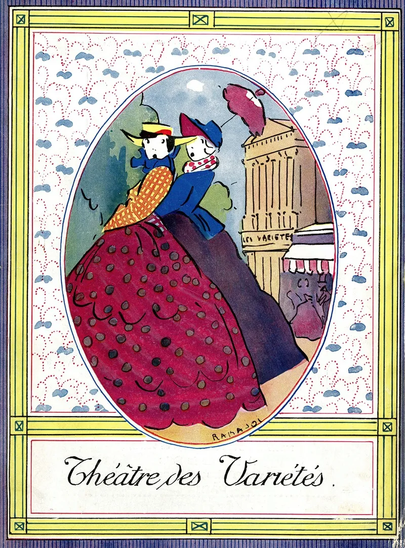 Theatre Des Varietes Wall Art by Rabajoi - High-Resolution Digital Print