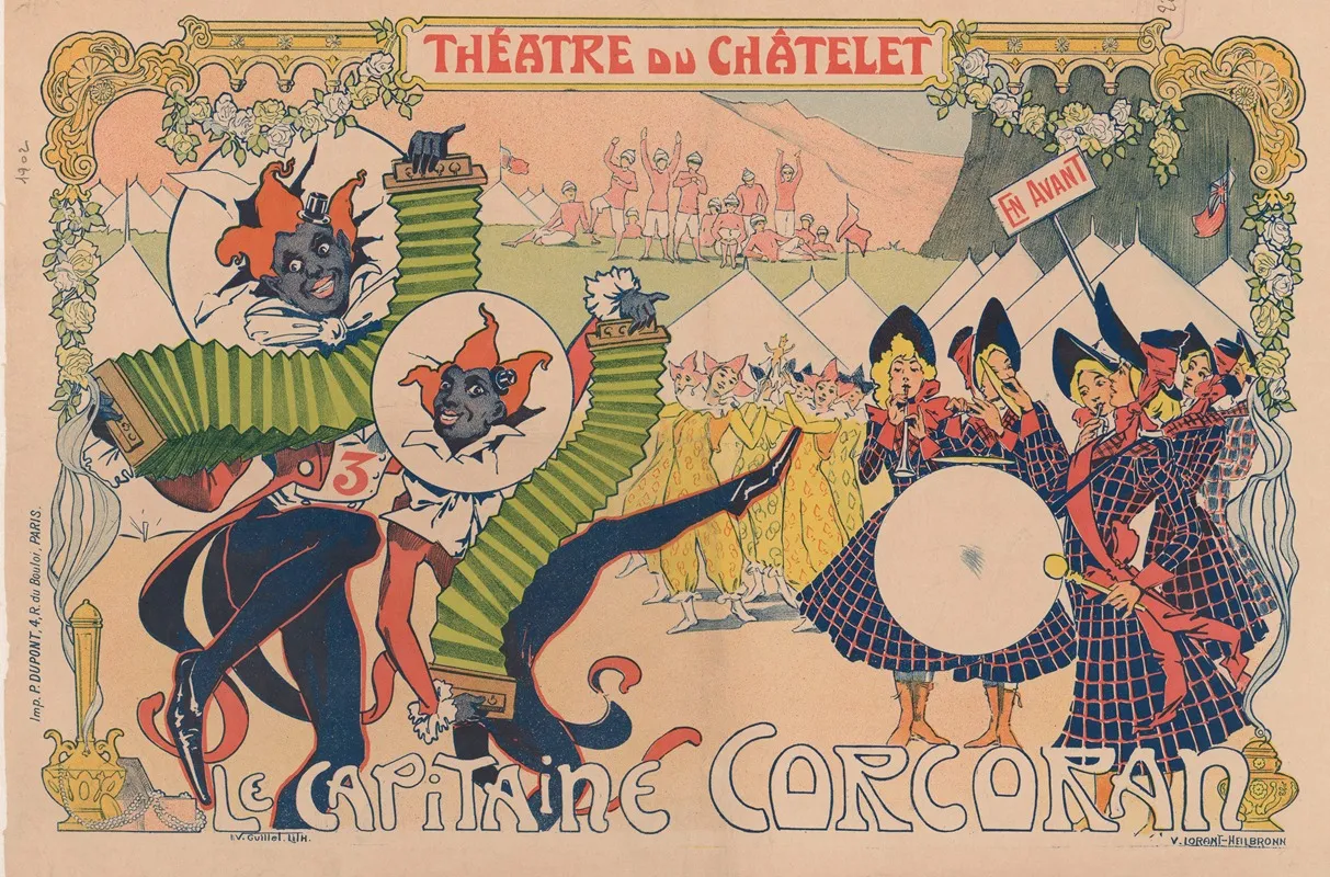 Theatre Du Chatelet Le Capitaine Corcoran Wall Art by Vincent Lorant-Heilbronn - High-Resolution Digital Print