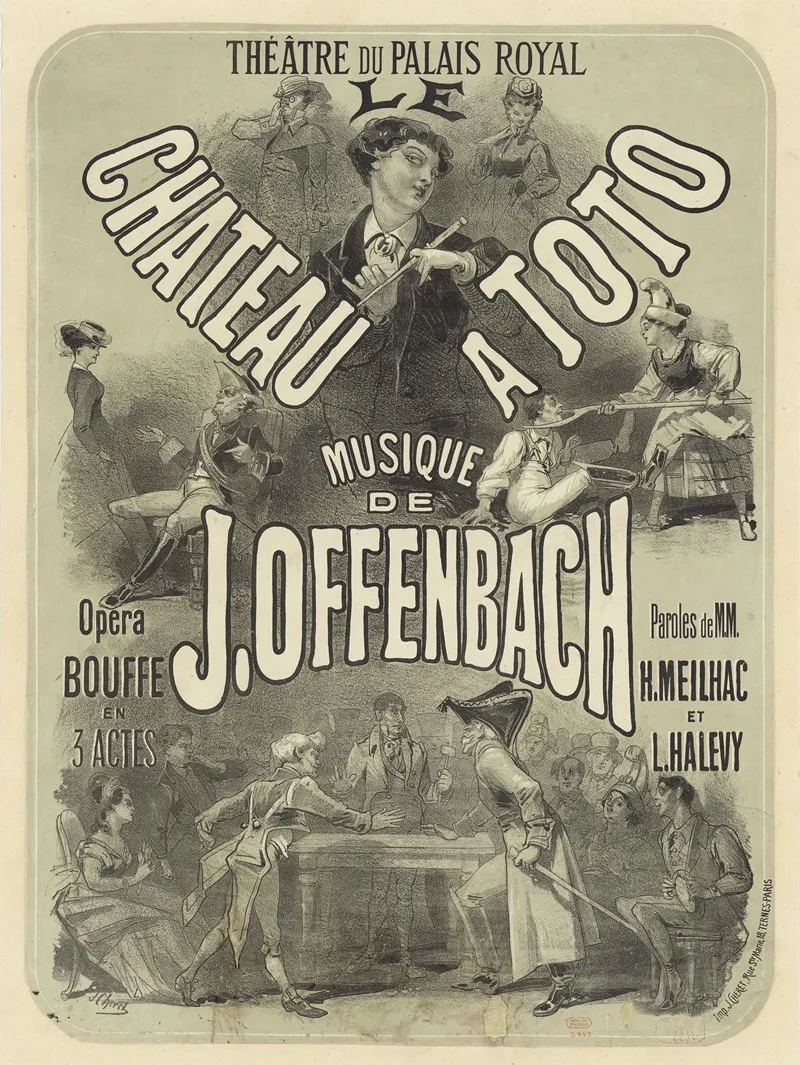 Theatre Du Palais Royal Chateau A Toto Musique De J Offenbach