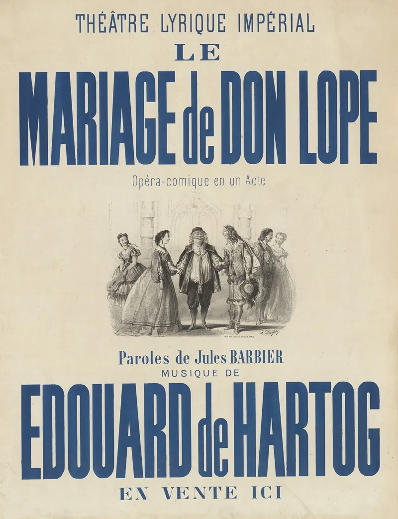 Theatre Lyrique Imperial Le Mariage De Don Lope