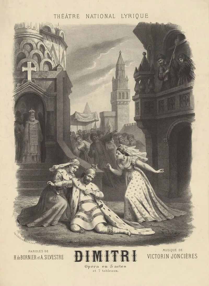 Theatre National Lyrique Dimitri Wall Art by Pierre-Auguste Lamy - High-Resolution Digital Print