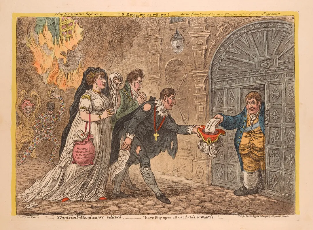 Theatrical Mendicants Relieved Have Pity On All Our Aches Wantes