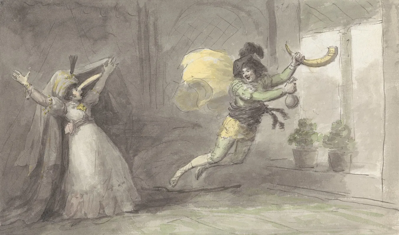 Theatrical Scene 3 Wall Art by Nathaniel Dance Holland - High-Resolution Digital Print