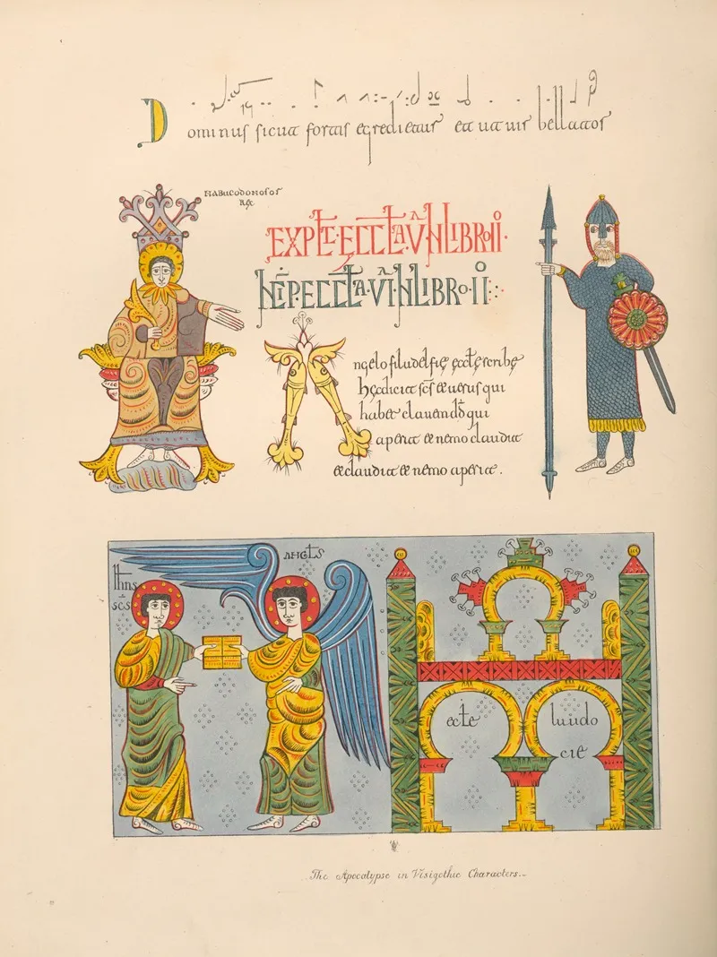The‎ ‎visigothic‎ ‎apocalypse Wall Art by John Obadiah Westwood - High-Resolution Digital Print