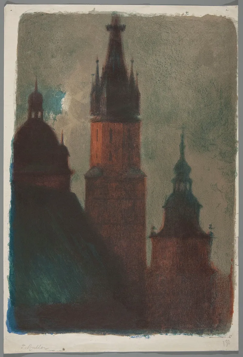 Theme From Krakow Wall Art by Tadeusz Rychter - High-Resolution Digital Print