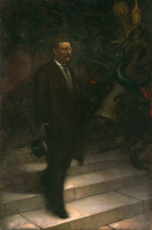 Theodore Roosevelt 4 Wall Art by Sigismund De Ivanowski - High-Resolution Digital Print