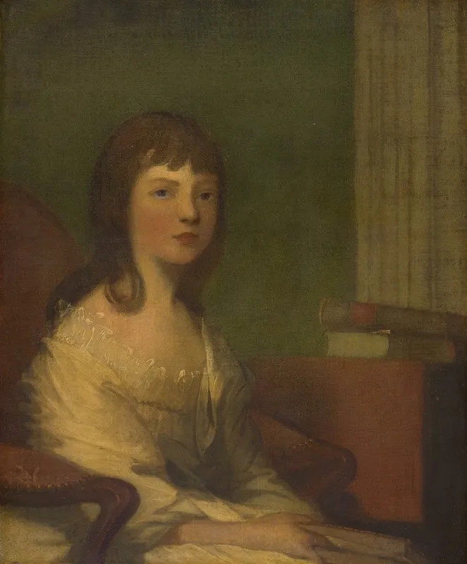 Theodosia Burr Alston Wall Art by Gilbert Stuart - High-Resolution Digital Print