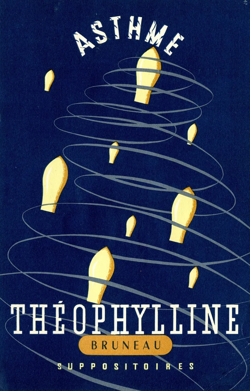 Theophylline 2 Wall Art by Laboratoires Bruneau &amp; Cie - High-Resolution Digital Print