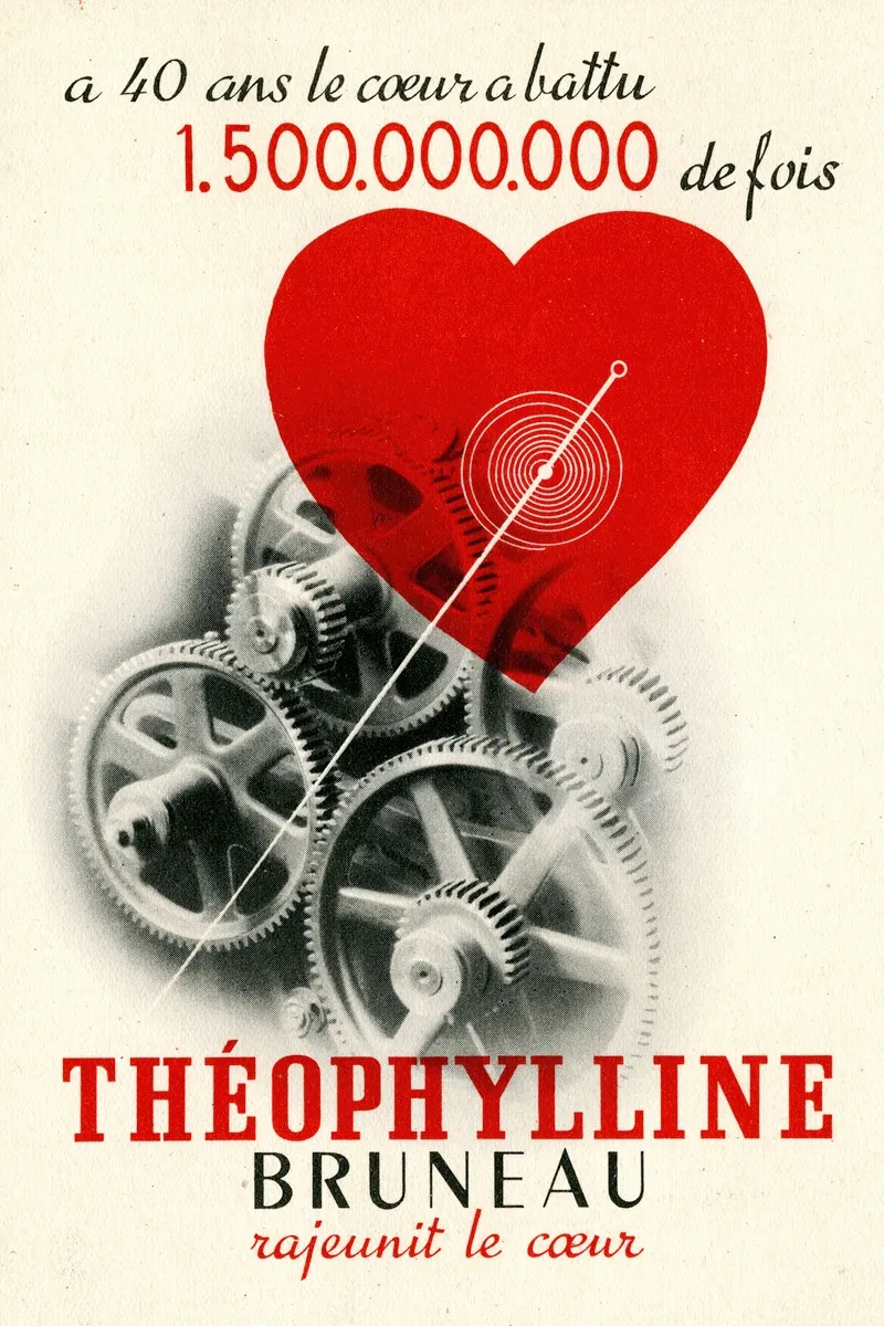Theophylline Wall Art by Laboratoires Bruneau &amp; Cie - High-Resolution Digital Print
