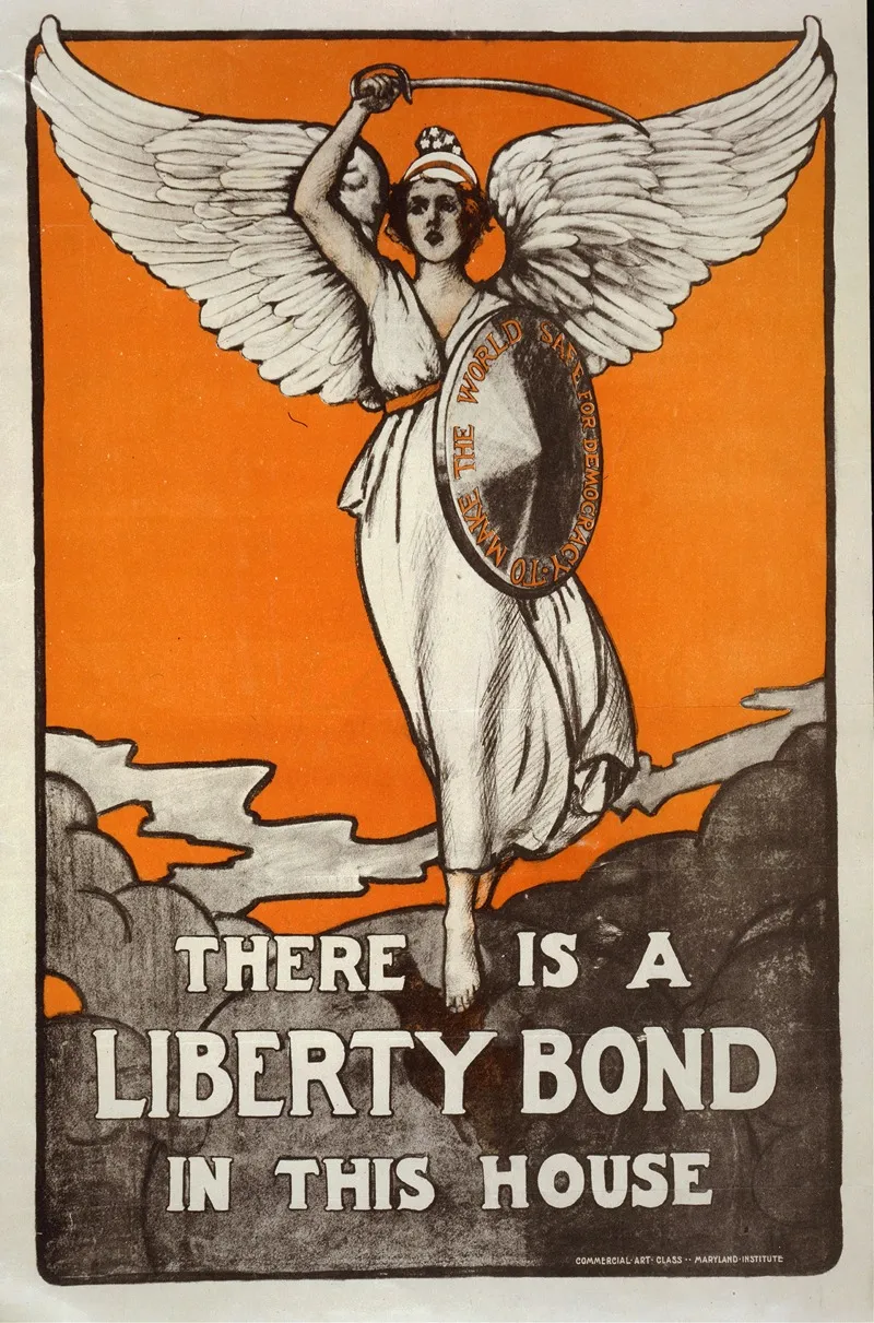 There Is A Liberty Bond In This House Wall Art by Anonymous - High-Resolution Digital Print