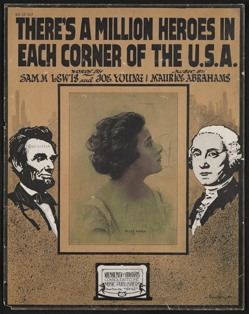 Theres A Million Heroes In Each Corner Of The U S A Wall Art by Anonymous - High-Resolution Digital Print
