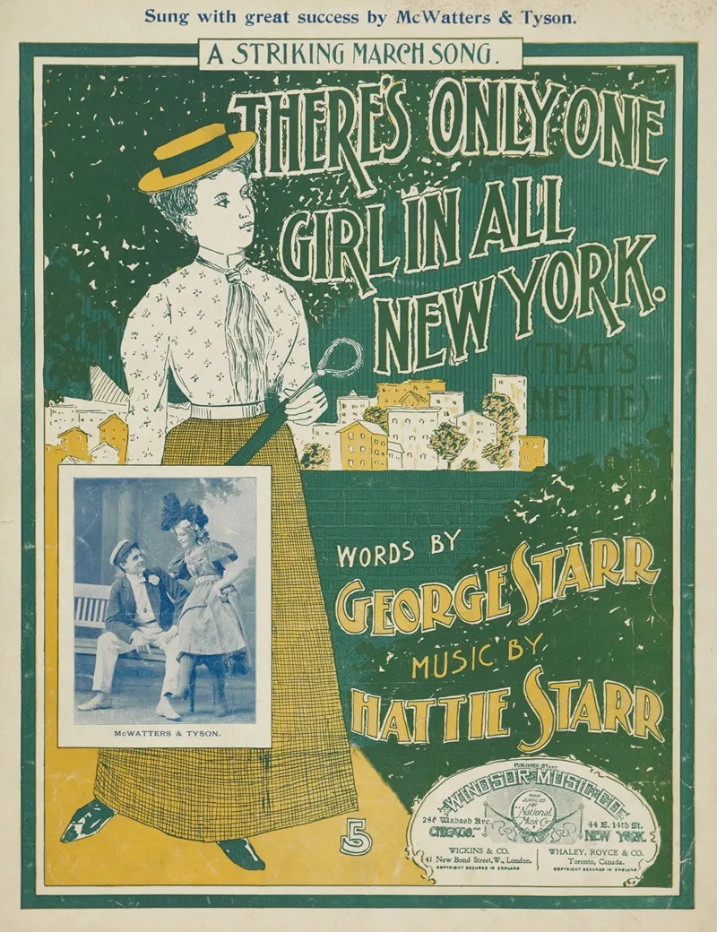 Theres Only One Girl In All New York Wall Art by Anonymous - High-Resolution Digital Print