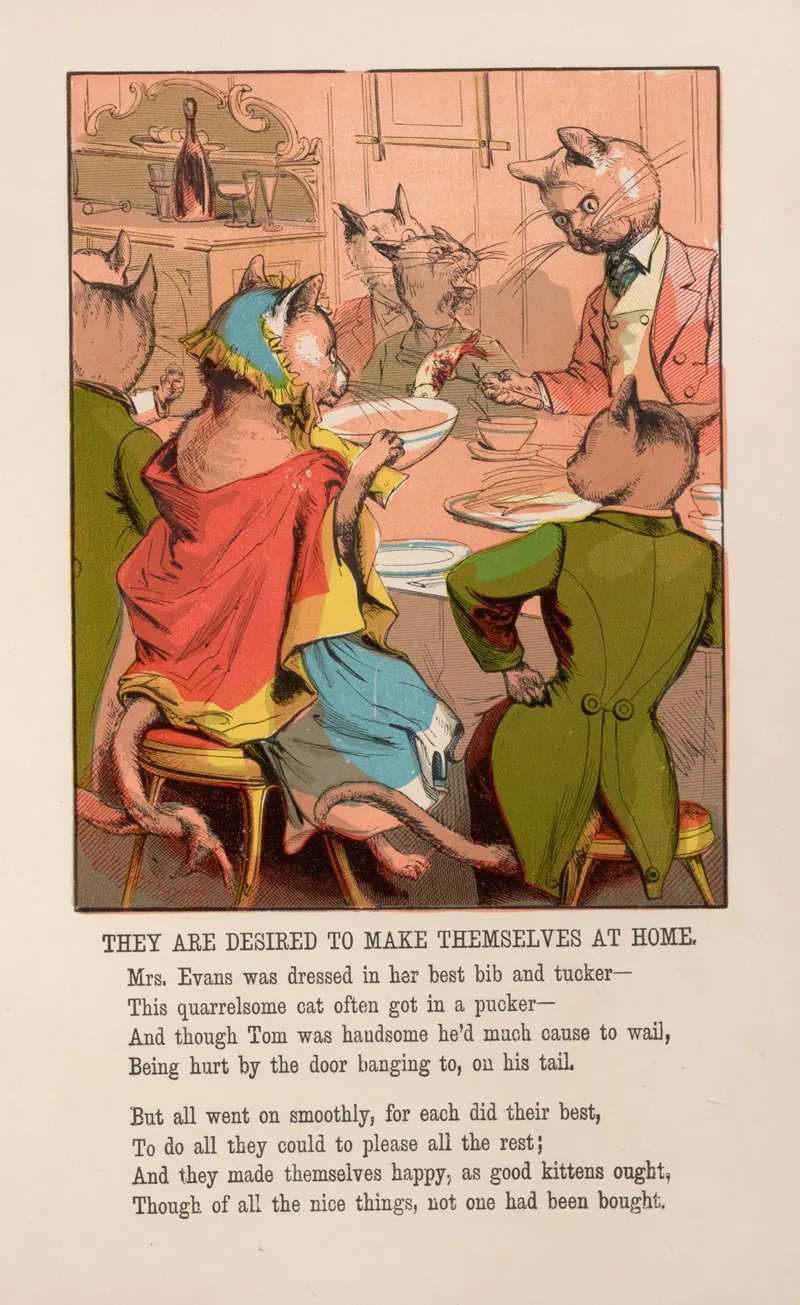 They Are Desired To Make Themselves At Home 2 Wall Art by McLoughlin Bros - High-Resolution Digital Print