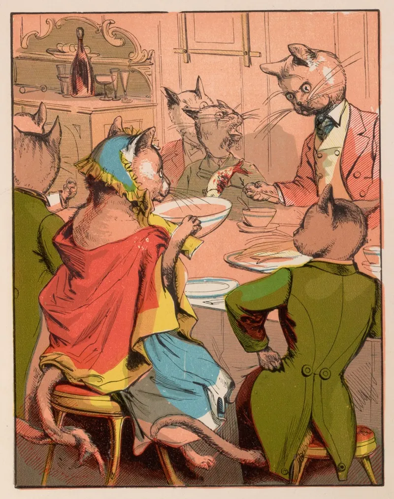 They Are Desired To Make Themselves At Home Wall Art by McLoughlin Bros - High-Resolution Digital Print