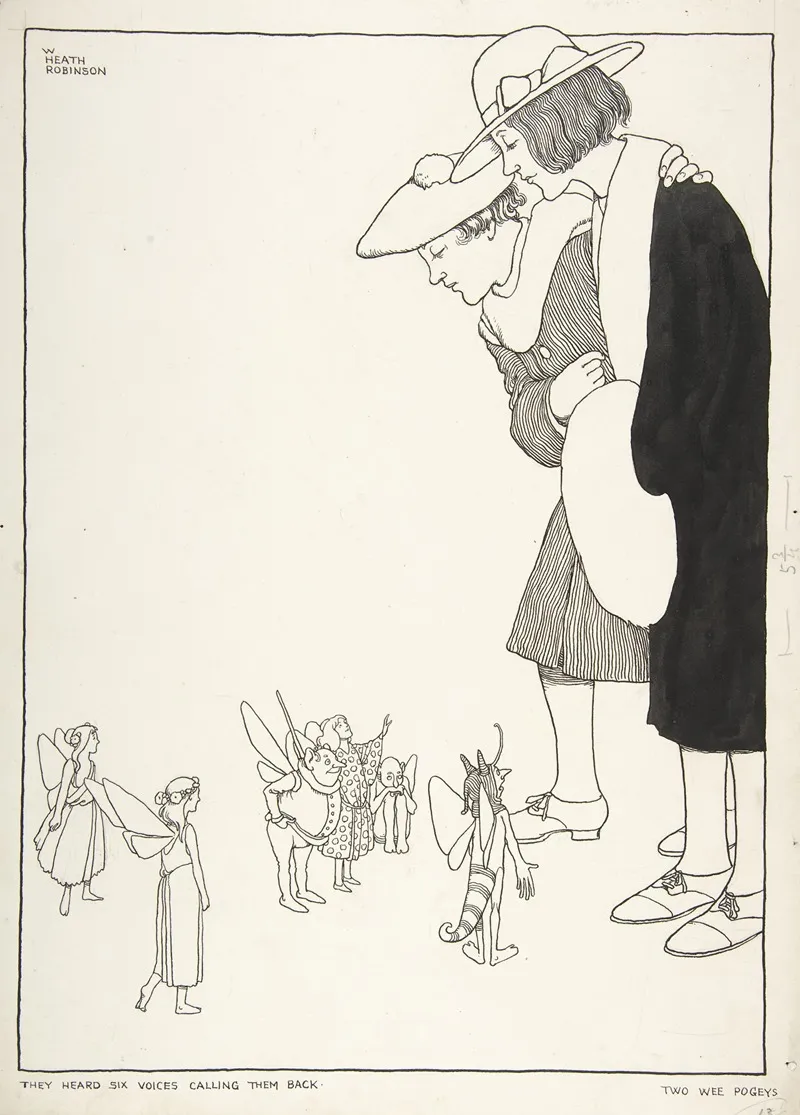 They Heard Six Voices Calling Them Back Two Wee Pogeys Topsy Turvy Tales