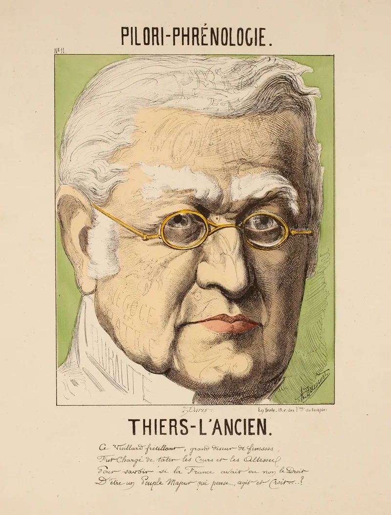 Thiers Lancien Wall Art by Achille Belloguet - High-Resolution Digital Print